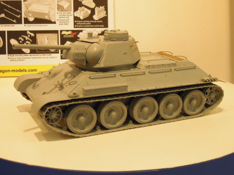 1/35 T-34/76中戦車 １９４３年型 第112工場製キューポラ付き
