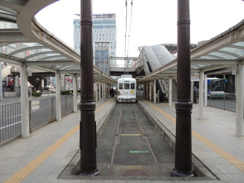 豊橋鉄道東田本線（路面電車） 駅前駅（停留場）