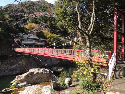 湯谷温泉 浮石橋