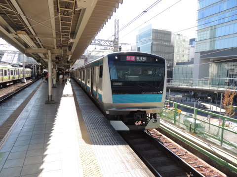 京浜東北線 E233系1000番台（ウラ125編成）