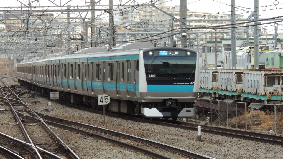 京浜東北線 E233系1000番台（ウラ163編成）