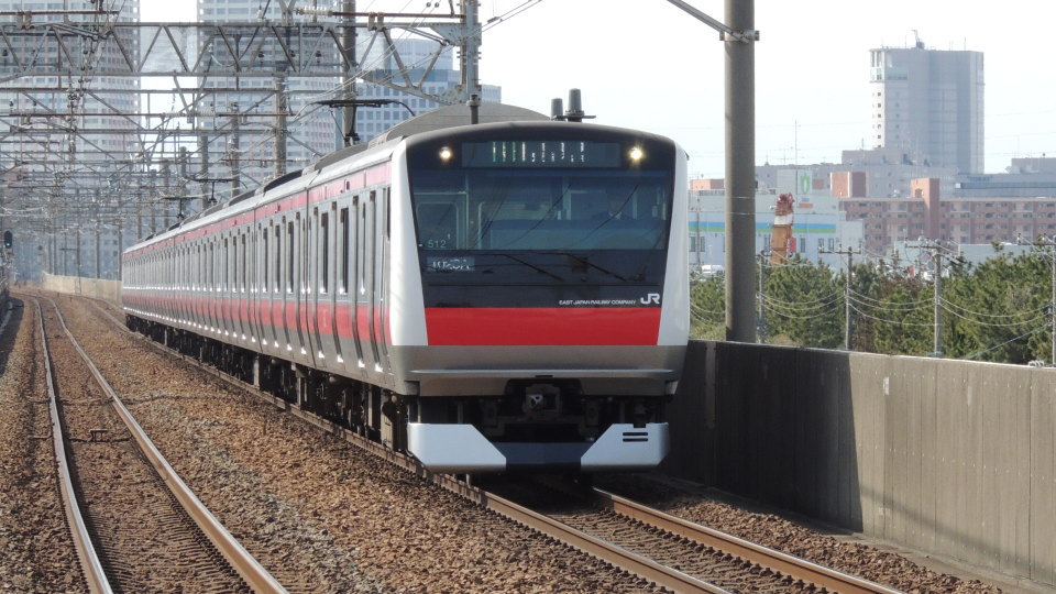 京葉線 E233系5000番台（512編成）