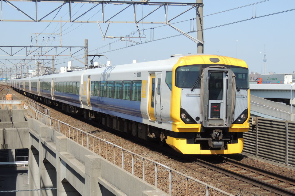 京葉線 E257系500番台 特急「わかしお5号」（NB-01編成）