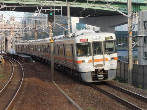 東海道本線 313系（Y108編成）