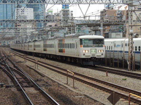 東海道線 185系 回送