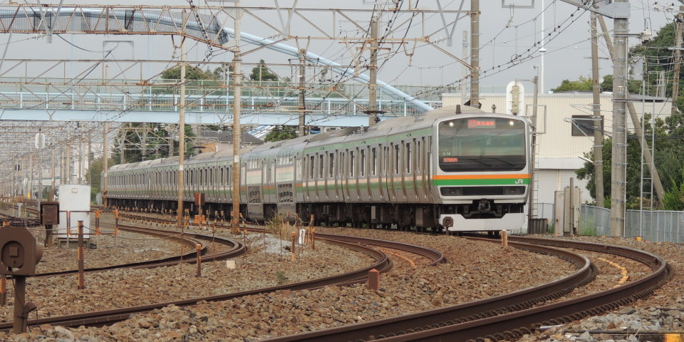 東海道本線 E231系「快速アクティー」（K-18編成）