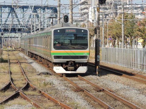 東海道本線 E231系（K-38編成）