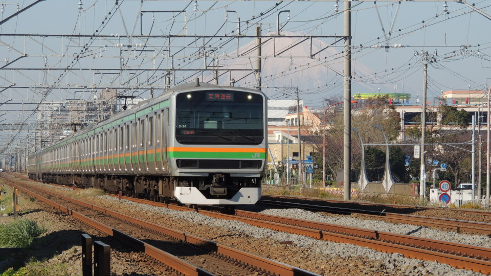東海道本線 E231系（S-34編成）