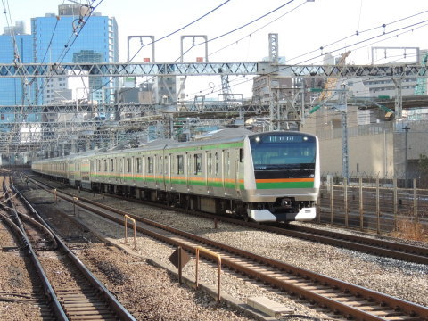 東海道本線 E233系（NT14編成）