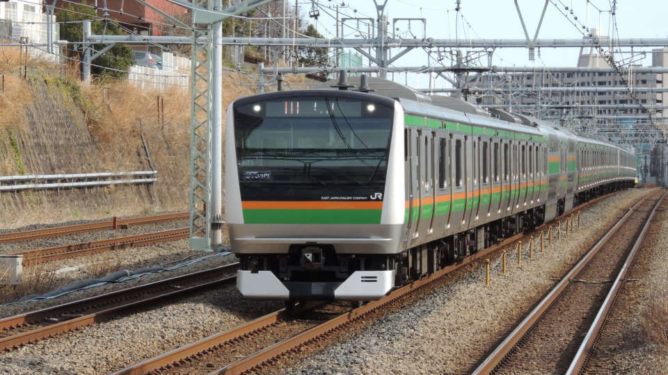 東海道本線 E233系（NT5編成）「快速アクティー」