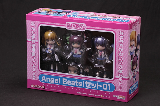 ねんどろいどぷち Angel Beats! セット01～外箱外観