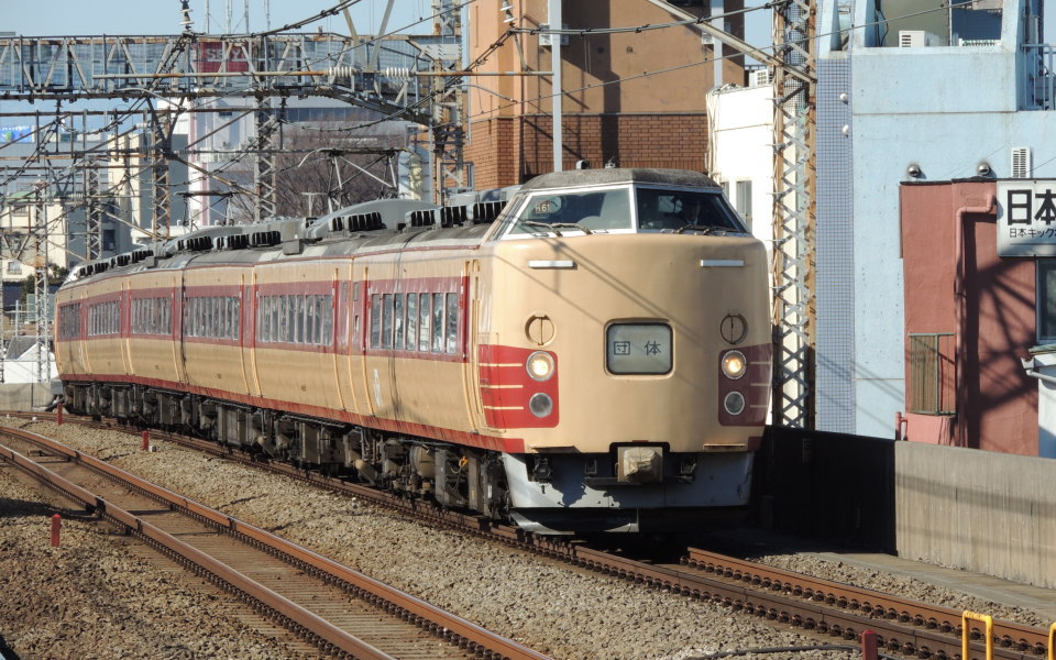 183系 H61編成 成田山初詣臨時列車