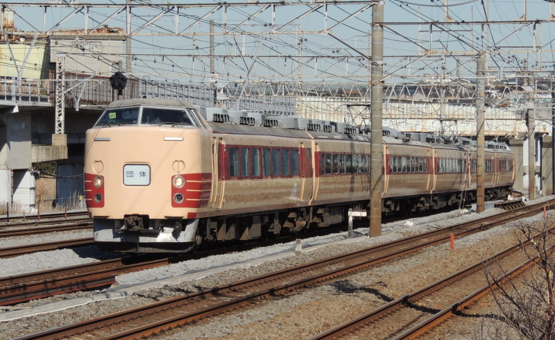 189系 M51編成 鎌倉初詣臨時列車