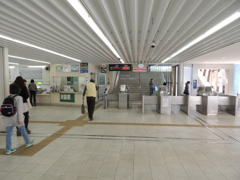 遠州鉄道 新浜松駅 改札口・切符売場
