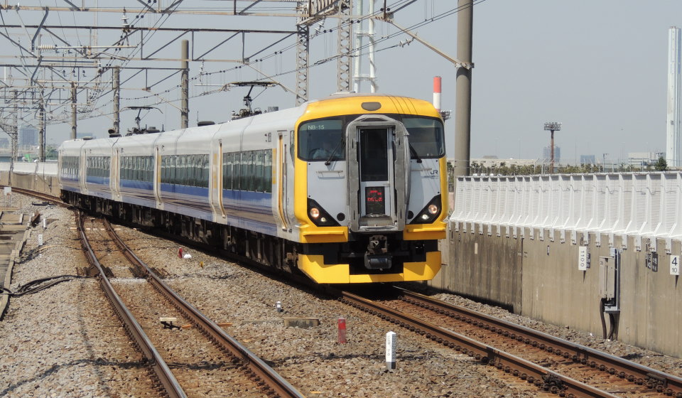 京葉線 E257系500番台 特急「わかしお7号」（NB-15編成）