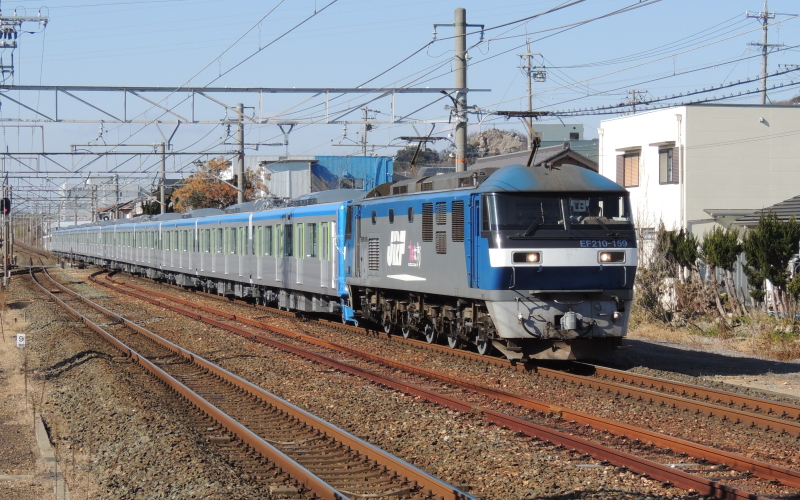「EF210-159」＋東武鉄道「60000系」（61603F＋61604F）