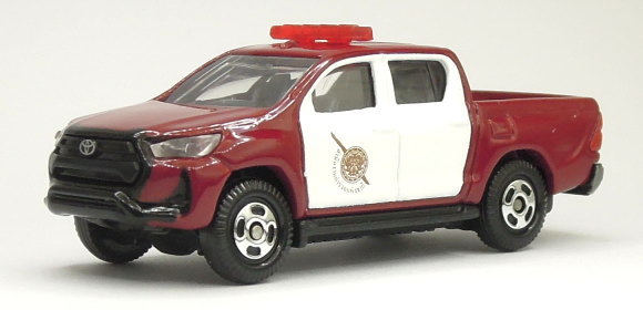 トミカ トヨタ ハイラックス タイ警察仕様 イオン NO.64 2022年9月発売 